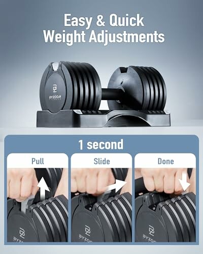 ByZoom Adjustable Dumbbell