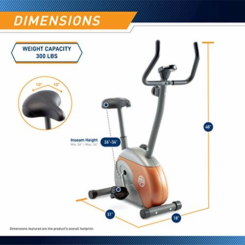 Exercise bike dimensions and weight capacity
