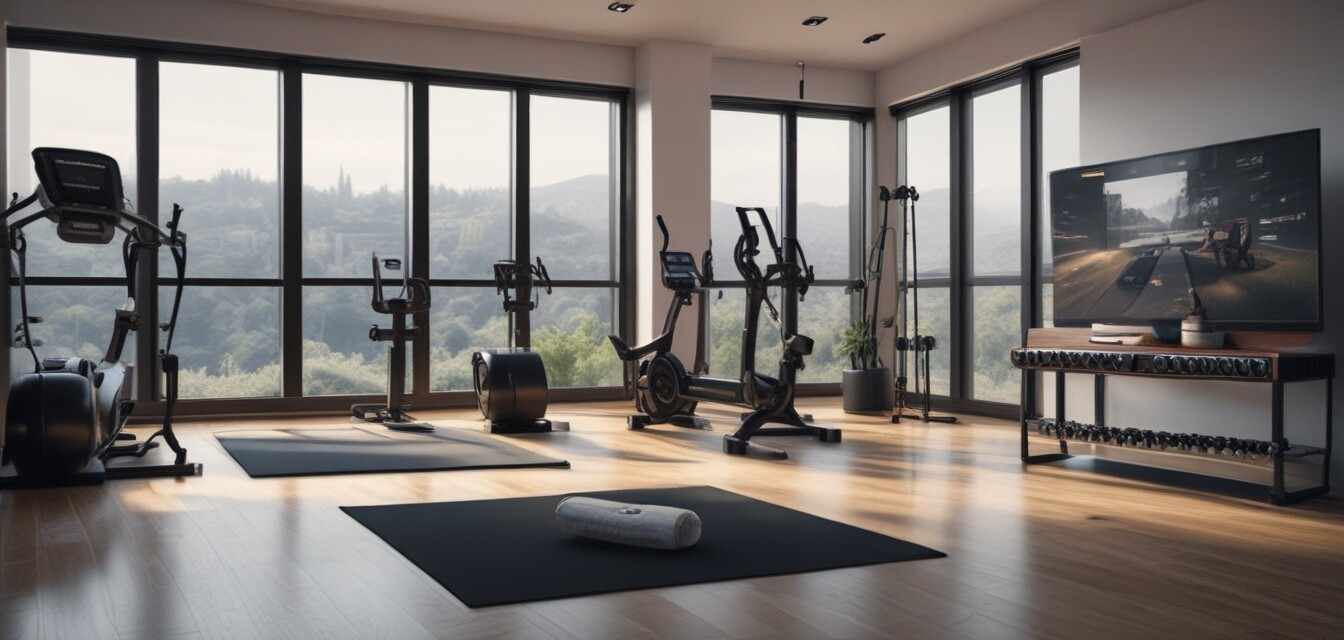 Smart home gym equipment